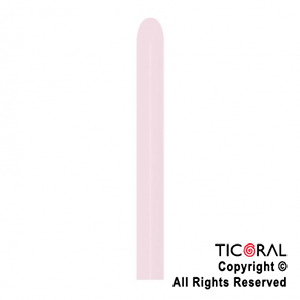 GLOBO SEMPERTEX 260 PASTEL MATE 609 ROSADO x 50